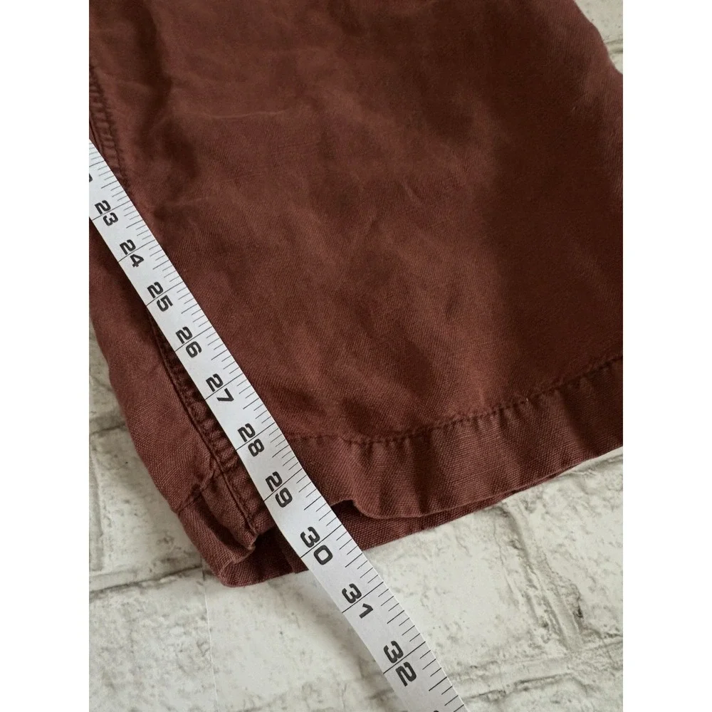 FREE PEOPLE WOMEN'S Rust Burgundy CARGO BALLOON PANTS size 0 - Picture 5 of 6